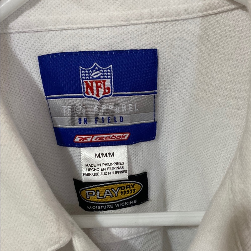 Reebok Cincinnati Bengals White Men's Shirt with Team Logo - Picture 4 of 7